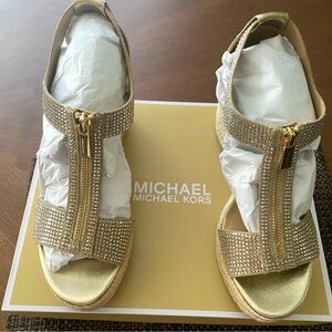 Michael Kors Espardrille Wedge Sandal